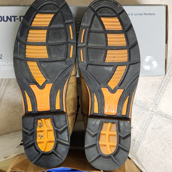 Ariat - WorkHog Waterproof Work Boot - Size 11.5 - Aged Bark - Picture 3 of 4